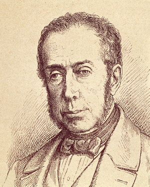 ALCALA GALIANO, Antonio (1789-1865). Politician, military man and writer. Engraving.
