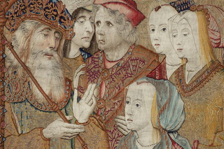 Triumphs of the Mother of God or Panos de Oro, c.1500-02 (tapestry)