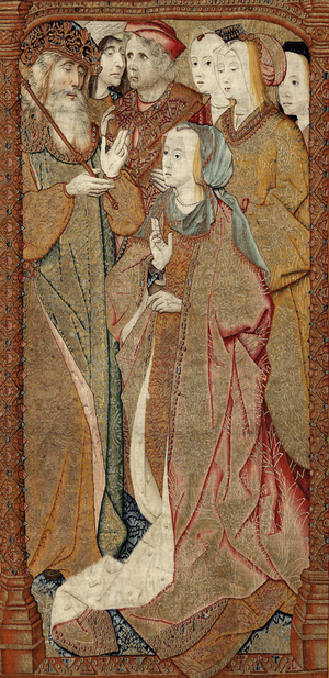 Triumphs of the Mother of God or Panos de Oro, c.1500-02 (tapestry)