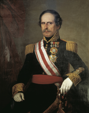 MAROTO, Rafael (1783-1847). SPanish military man who fought in the First Carlist War (oil on canvas)