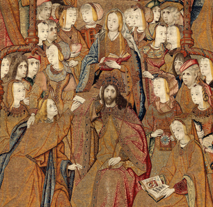 Triumphs of the Mother of God or Panos de Oro, c.1500-02 (tapestry)
