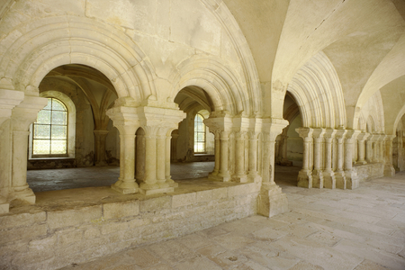 Abbey of Fontenay, Bitis, Burgundy, France (photo)