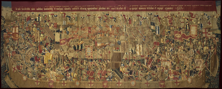 The Pastrana Tapestries, manufacturing of Tournai, probably from the workshop of Passchier Grenier, c.1471 - 1475 (tapestry)