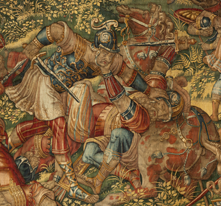 Story of Gideon, late 16th century (silk and wool)