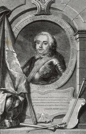 WILLIAM IV (1711-1751). First hereditary stadtholder of the Netherlands. Engraving.