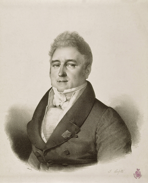 Portrait of Jacques Lafitte (engraving)