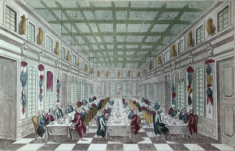 Louis XV, Feast given at the Chateau de Versailles in celebration of the Peace at the end of the Seven Years War, 1763.