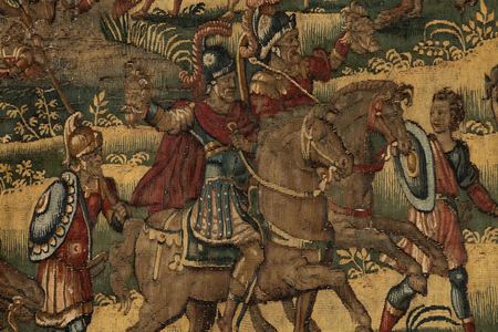 Story of Gideon, late 16th century (silk and wool)