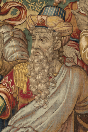 Story of Gideon, late 16th century (silk and wool)