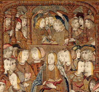 Triumphs of the Mother of God or Panos de Oro, c.1500-02 (tapestry)