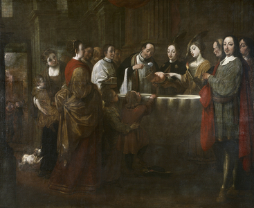 The baptism of Saint Francis, c.1729-33 (oil on canvas)