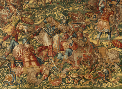 Story of Gideon, late 16th century (silk and wool)