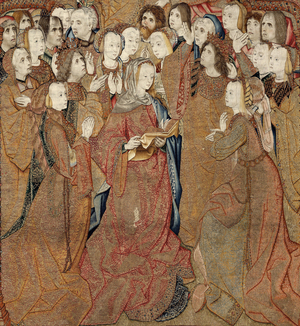 Triumphs of the Mother of God or Panos de Oro, c.1500-02 (tapestry)