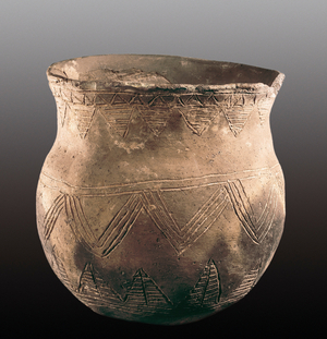 Neolithic art: Bell-shaped vase. 2200 BC