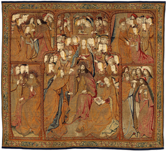 Triumphs of the Mother of God or Panos de Oro, c.1500-02 (tapestry)