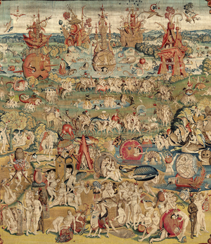The Garden of Earthly Delights. ca. 1560 (tapestry)