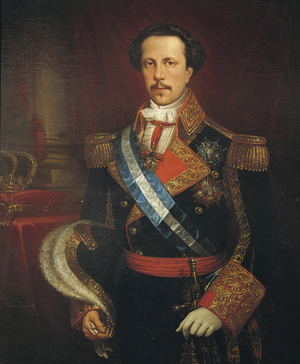 Portrait of Francisco by Asis de Borbon. 1848 (oil on canvas)