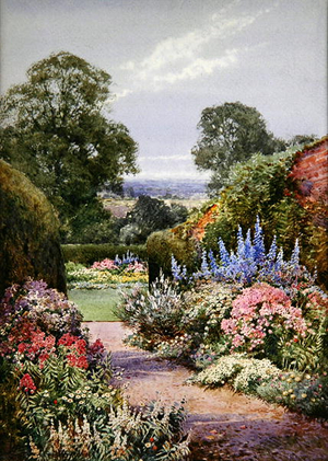 Near Henley, Oxfordshire (w/c on paper)