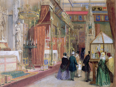The Medieval Court of the Great Exhibition of 1851