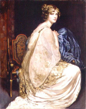 Blue, White and Gold, 1916 (oil on canvas)