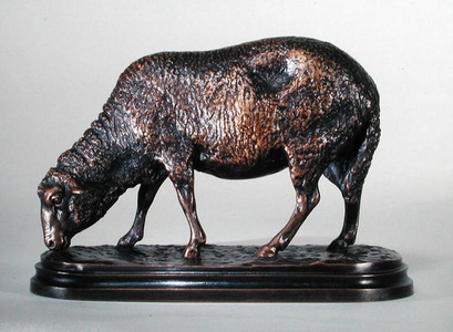 A Grazing Sheep (bronze) (reverse of 226300)