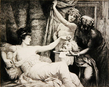 Herodias c.1878 (etching)