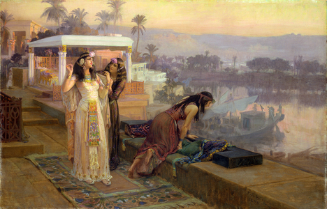 Cleopatra on the Terraces of Philae, 1896 (oil on canvas)