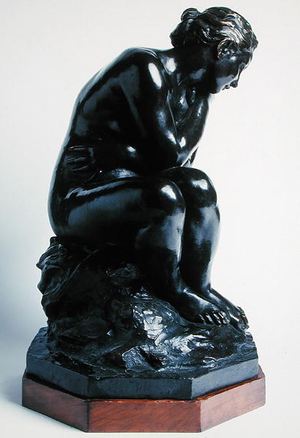 A Bather, Called Before the Bath, c.1902 (bronze) (view 1, for 2 see 226348)