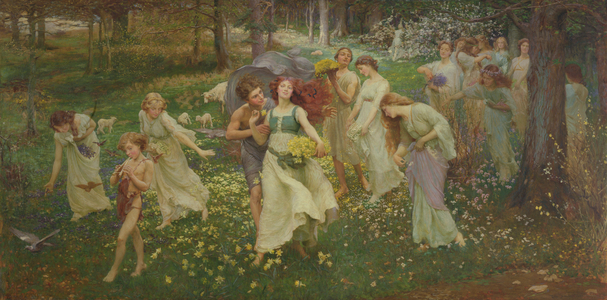 The Progress of Spring, 1905 (oil on canvas)
