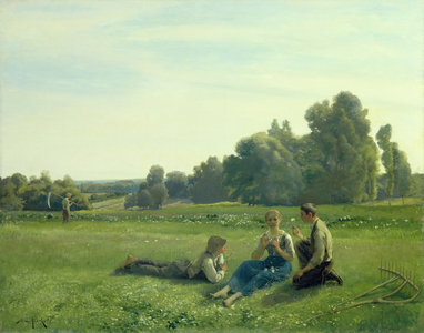 Haymakers at Rest, 1890 (oil on canvas)