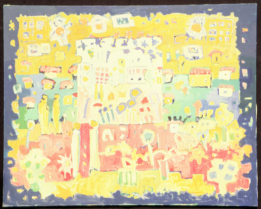 Fragment of Life, 1994 (acrylic on canvas)