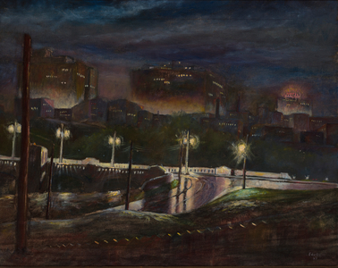 After Shower, 1937 (oil on canvas)