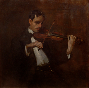 Violinist - Will Bradner (oil on canvas)