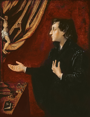 Portrait of a Widow, c.1585 (oil on canvas)