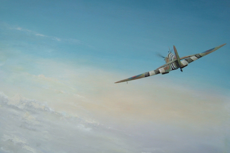 D-Day Rendezvous (oil on board)