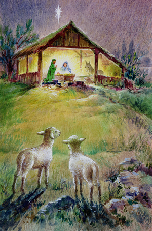 Nativity (w/c on paper)