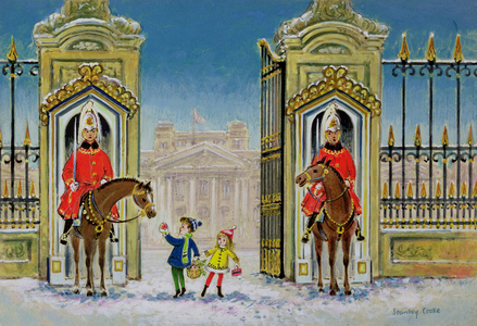 Palace Presents (w/c on gouache on paper)