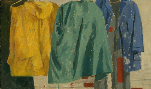 Tenues de travail, 2005 (oil on board)