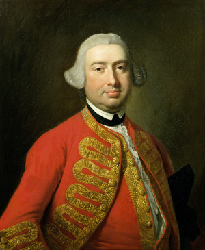 Portrait of John Beard (c.1717-91), actor and vocalist