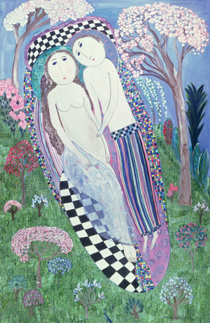 Spring Lover, 1997 (oil on canvas)