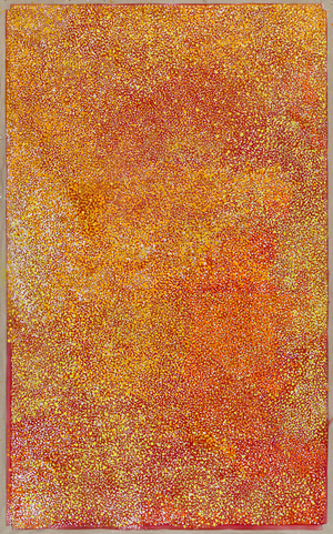 My Mother's Country, Emu Seed, 2005 (synthetic polymer on linen)