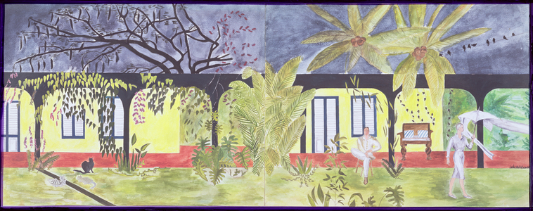 Caribbean Daydream (w/c on paper)