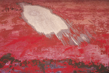 Paint on wood (photo)