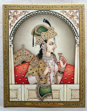 Portrait of Arjumand Banu Begum (d.1631) Mumtaz-i Mahal
