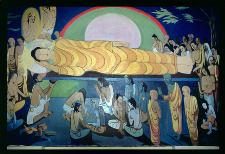 Mahanirvana of Buddha (photo)