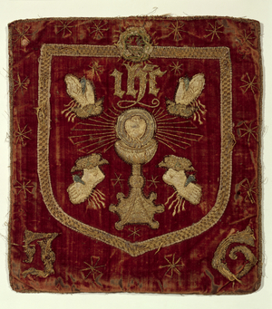 Badge of the Five Wounds of Christ (embroidered textile)