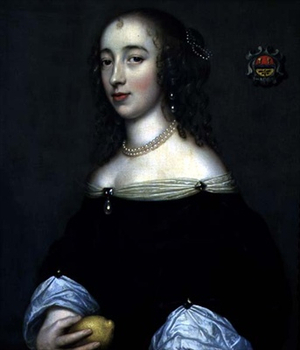 Portrait of a Lady, possibly Margaret Lemon, c.1665 (oil on canvas)