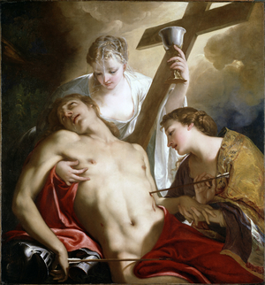 St. Sebastian, c.1716-18 (oil on canvas)