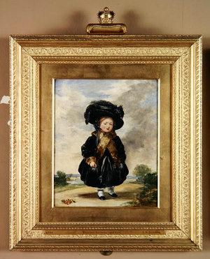 Queen Victoria, aged Four, 1823 (oil on panel) (also see 63892)