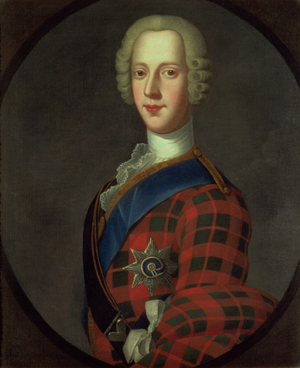 Prince Charles Edward Stuart (Bonnie Prince Charlie, 1720-88) (oil on canvas)